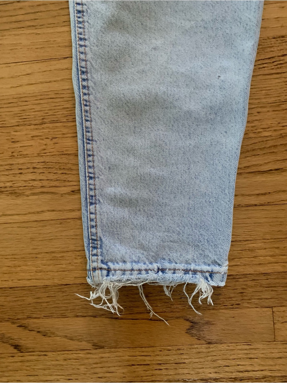 Vtg 90s Zena High Waisted Thrashed Mom Jeans Made in USA Sz 10 Fits 27 28 - Picture 12 of 16